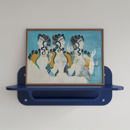 Ladies in Blue Fresco