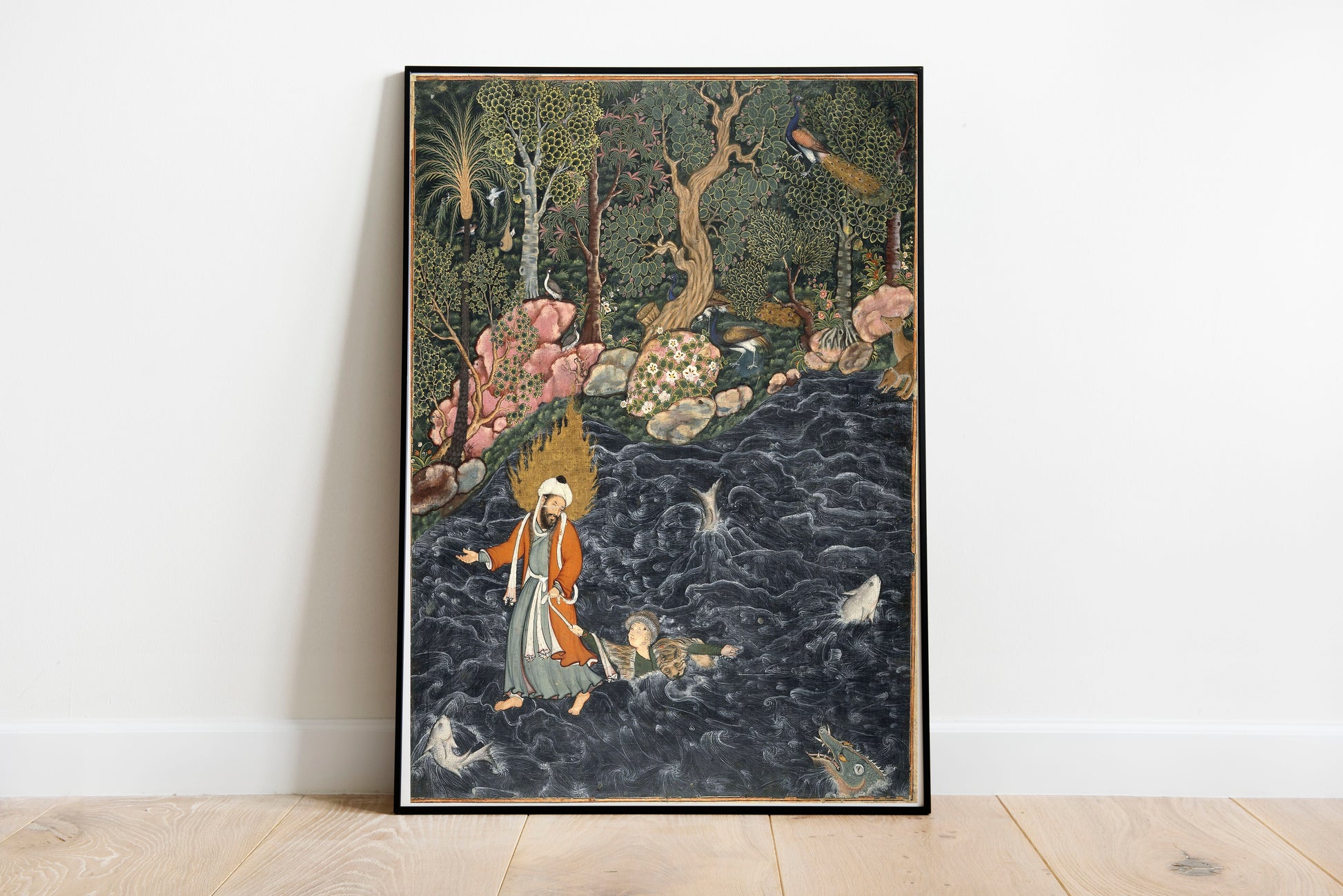Ilija Prorok poster by Mir Sayyid Ali - Black frame wall art