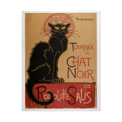 Le Chat Noir poster by Theophile Alexandre Steinlen  - 11x14 inch print