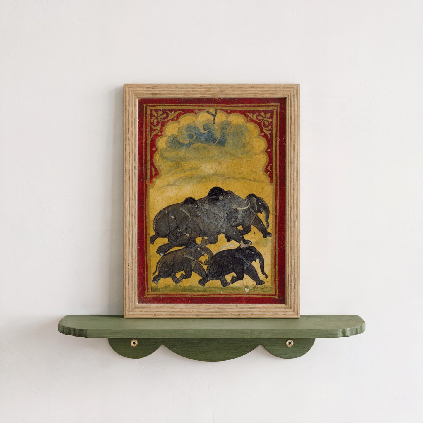 Five Galloping Elephants