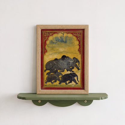 Five Galloping Elephants