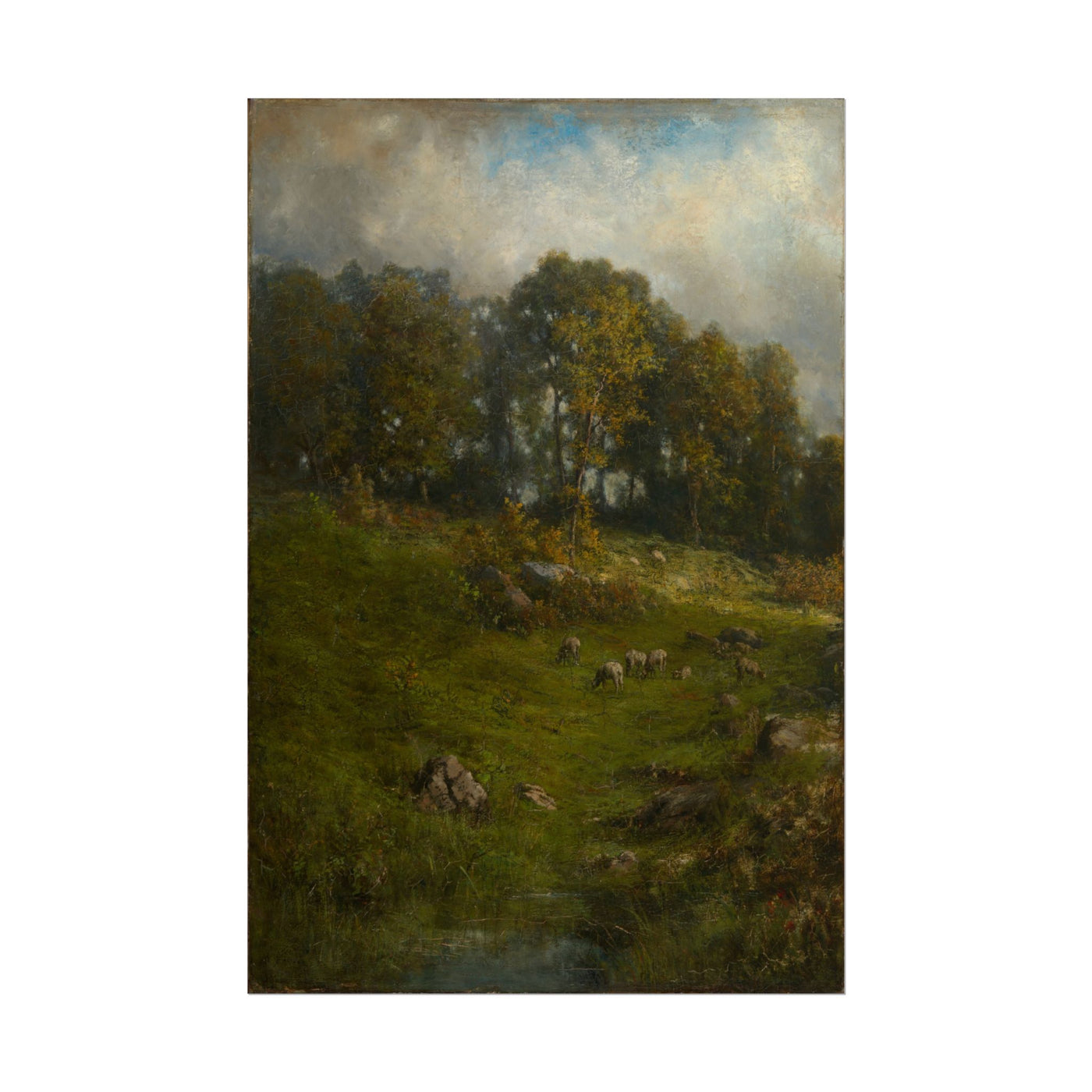 A Hillside Pasture 12″×18″