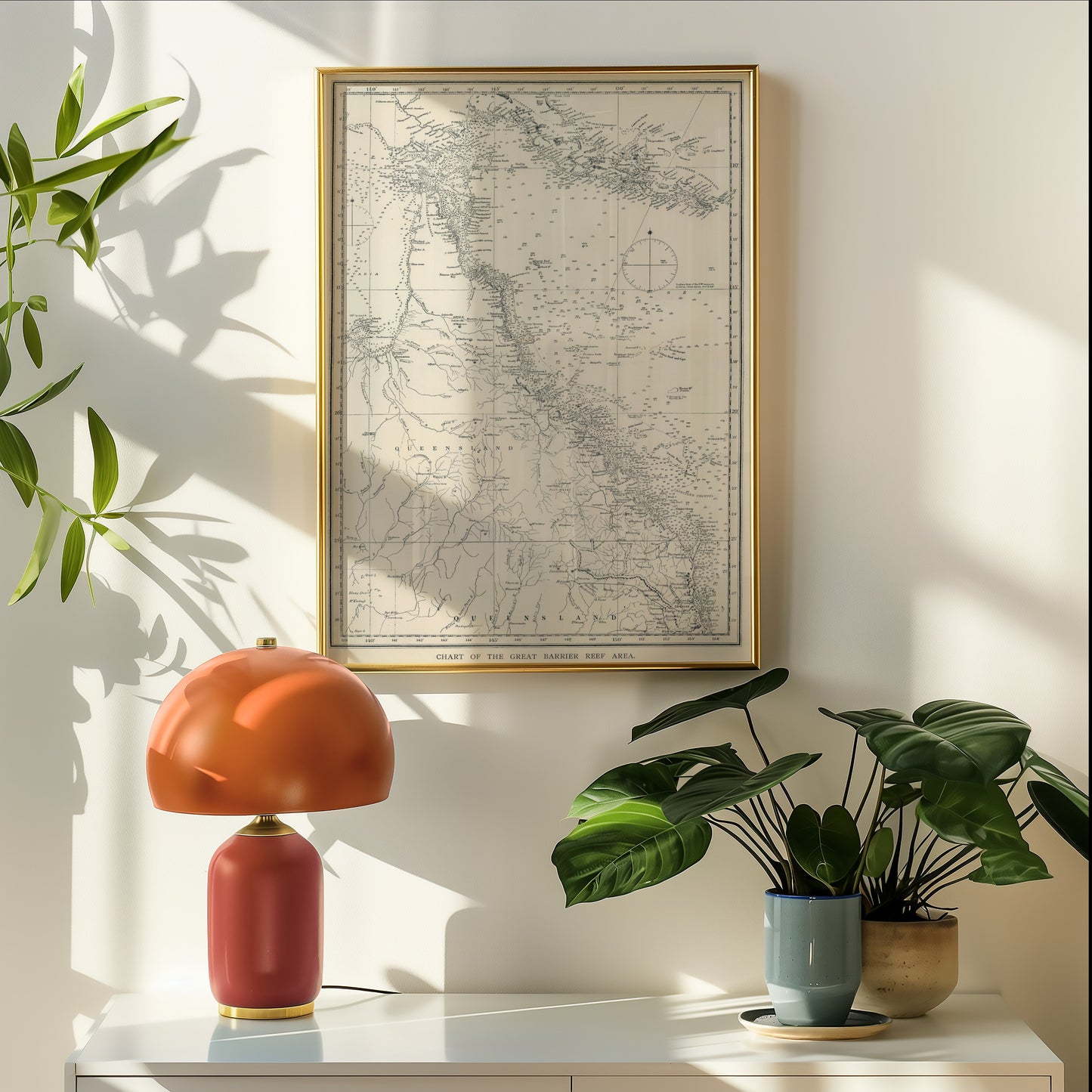 Great Barrier Reef Nautical Chart