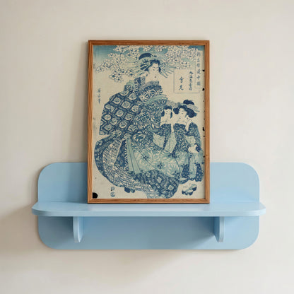 Aimi of Maru Ebiya Woodblock