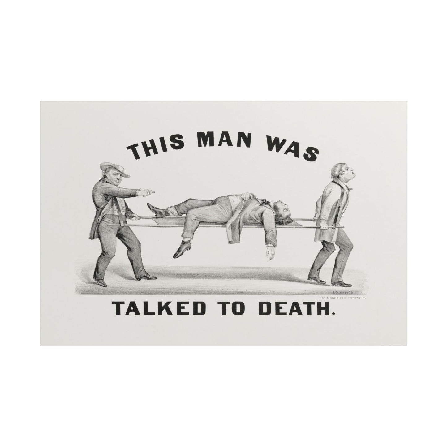 This Man Was Talked to Death