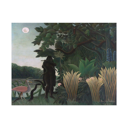 The Snake Charmer poster by Henri Rousseau  - 11x14 inch print