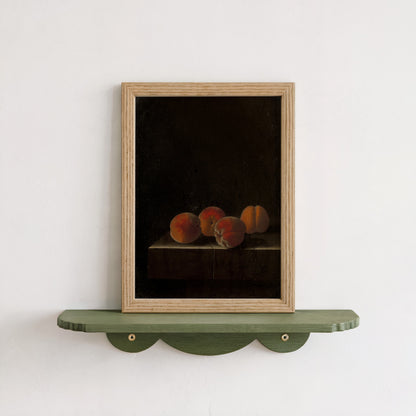 Peach Still Life
