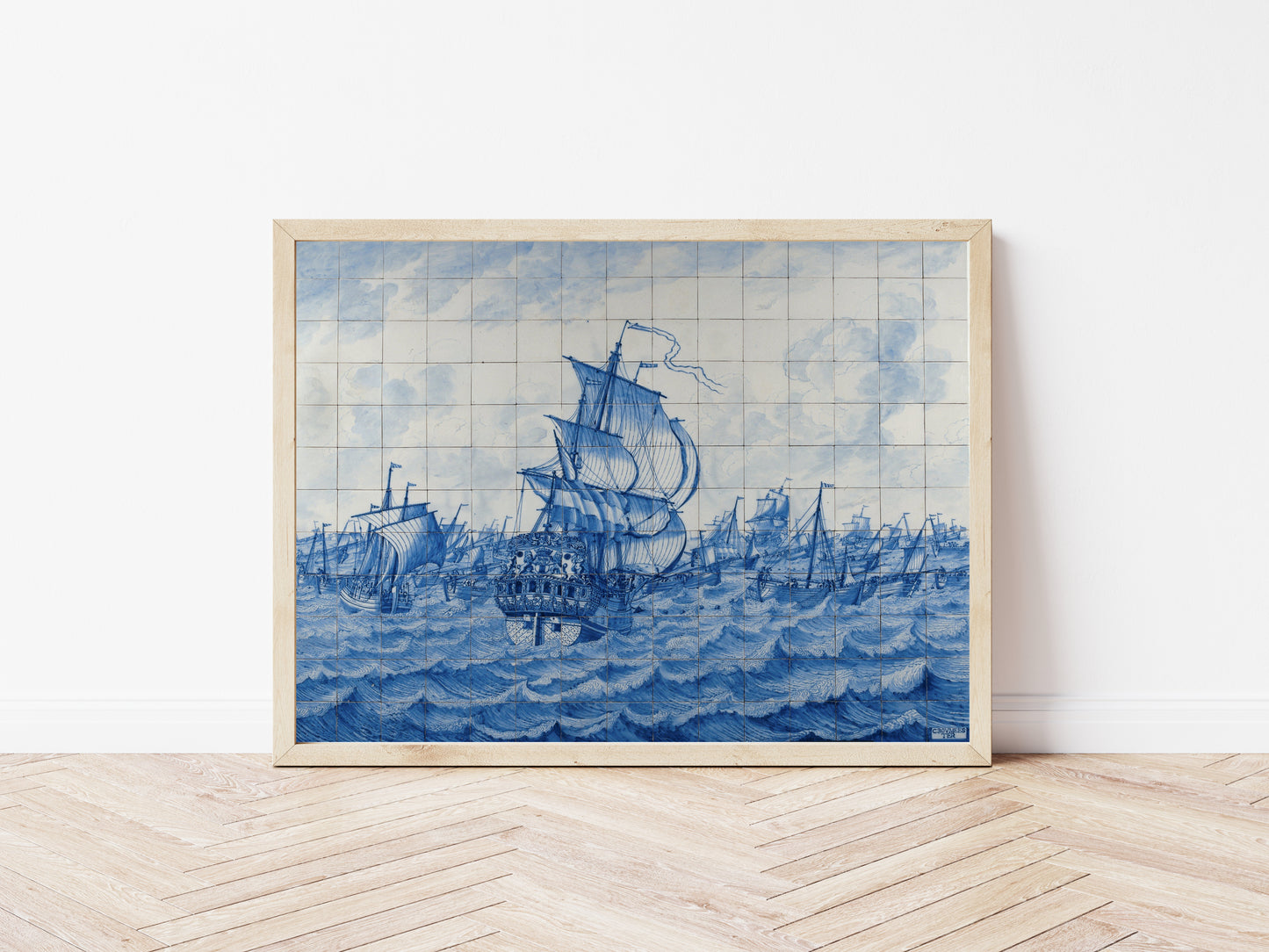 Warship Rotterdam Tile Panel