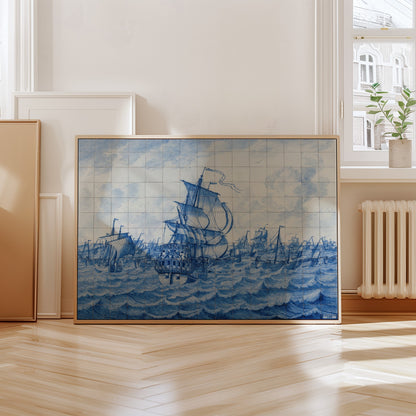 Warship Rotterdam Tile Panel