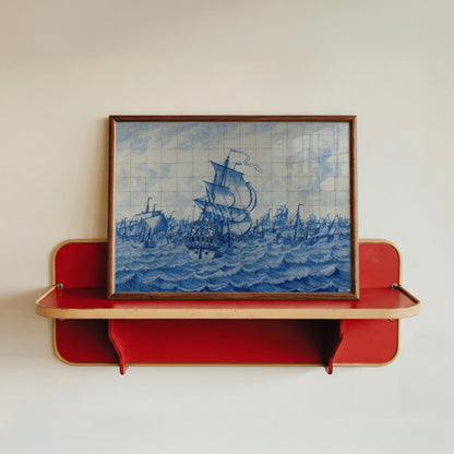 Warship Rotterdam Tile Panel