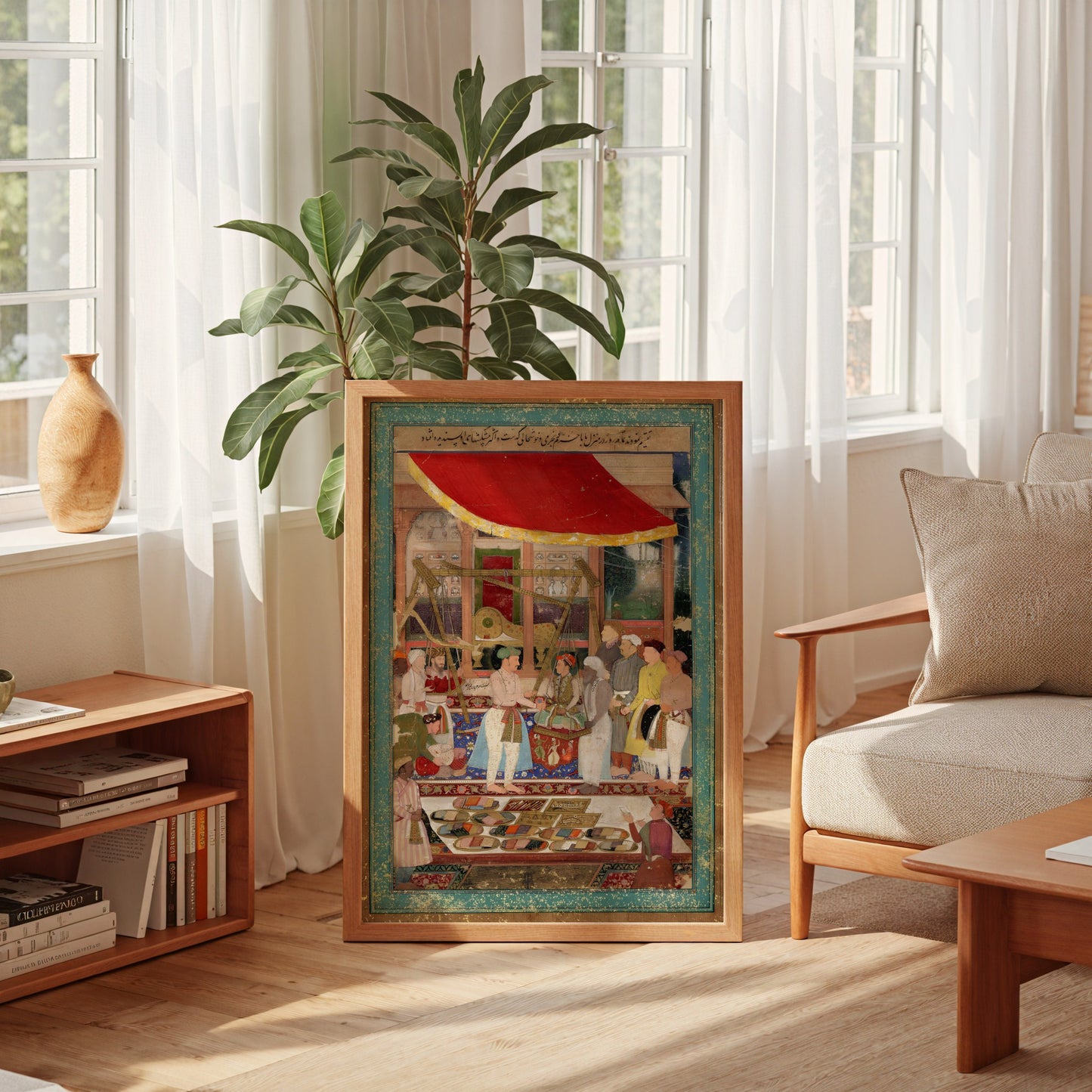 Emperor Jahangir and Prince Khurram