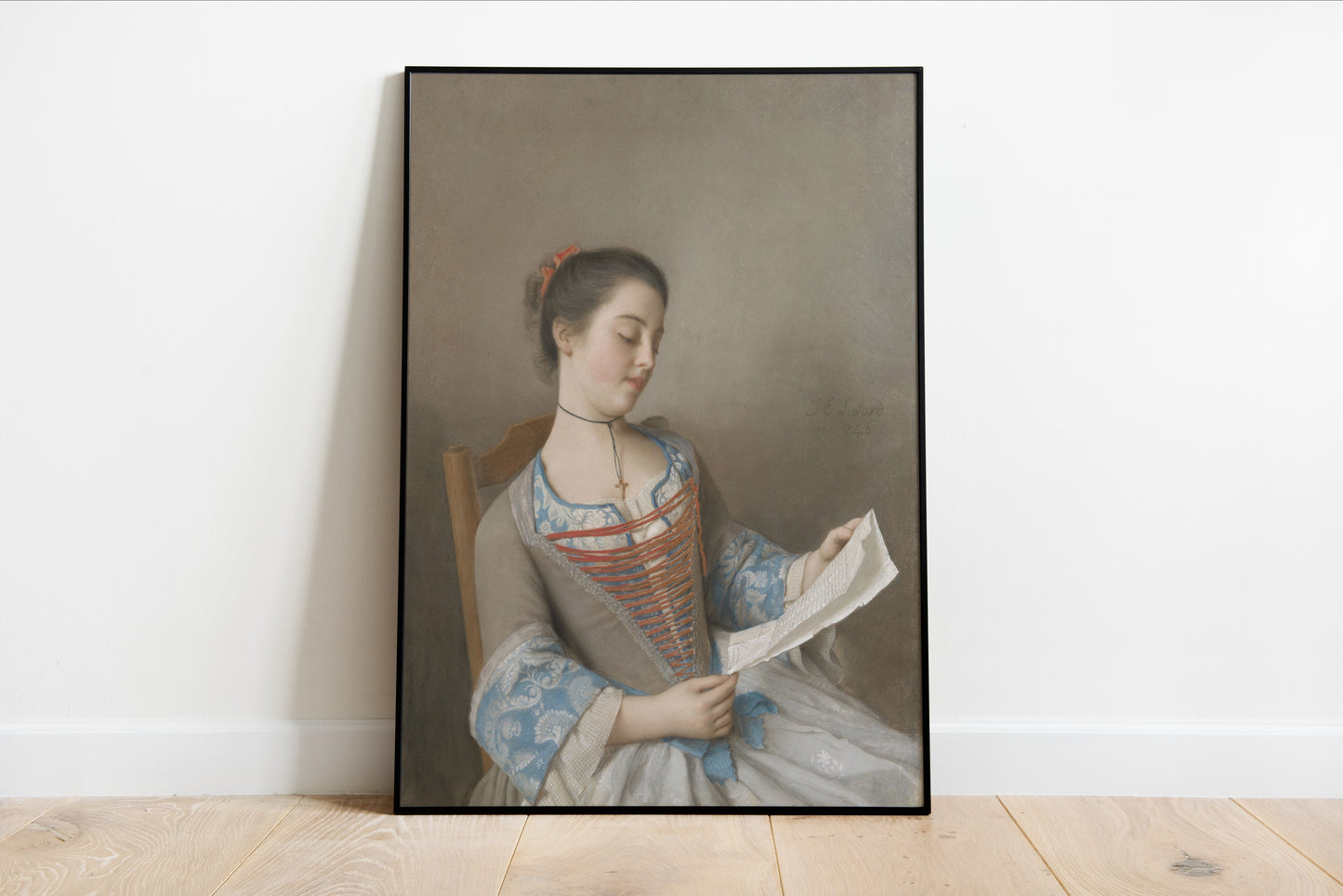 Vintage Portrait of Young Woman