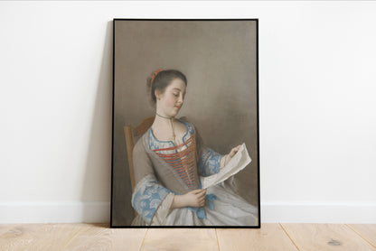 Vintage Portrait of Young Woman