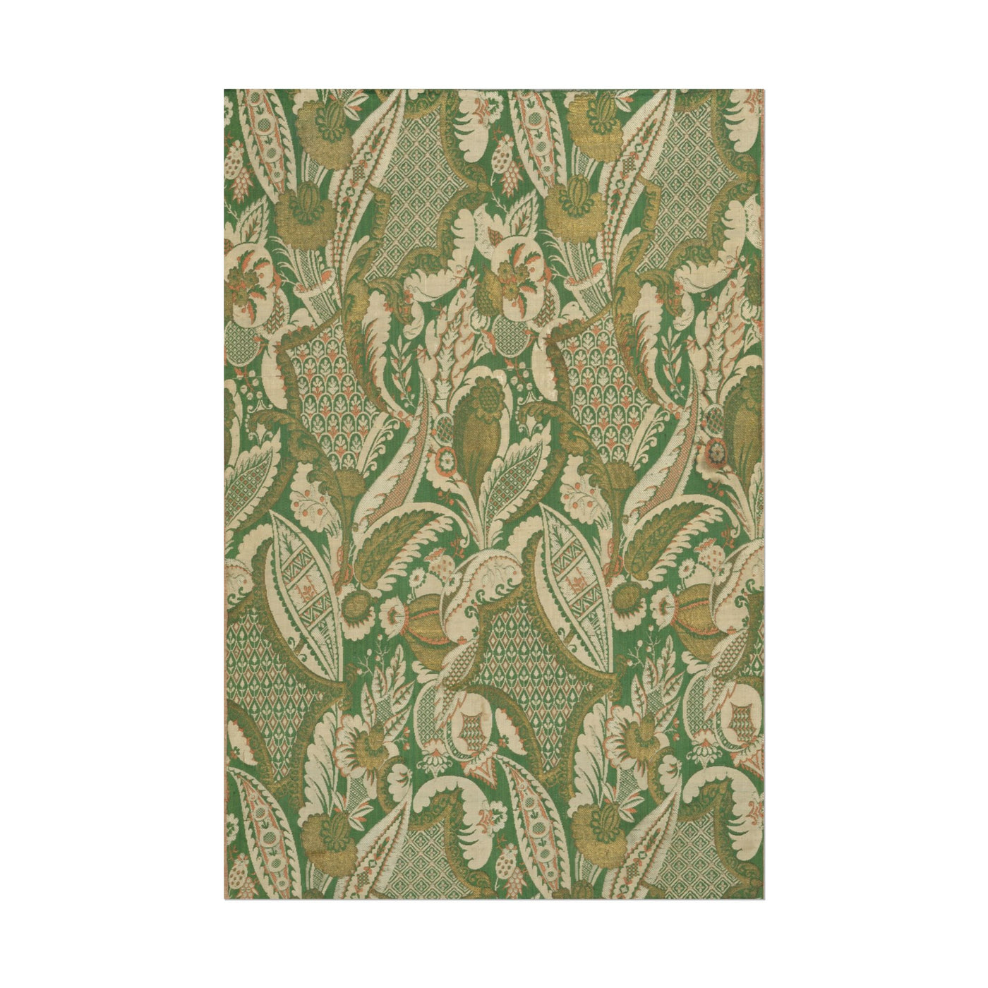 Baan Silk Weaving with Bizarre Pattern 12″×18″
