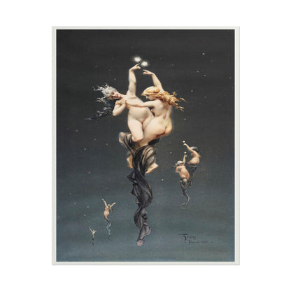 Twin Stars poster by Luis Falero - 11x14 inch print