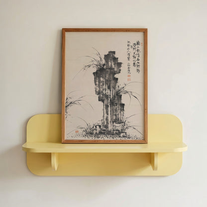 Mount Fuji Vintage Japanese Illustration
