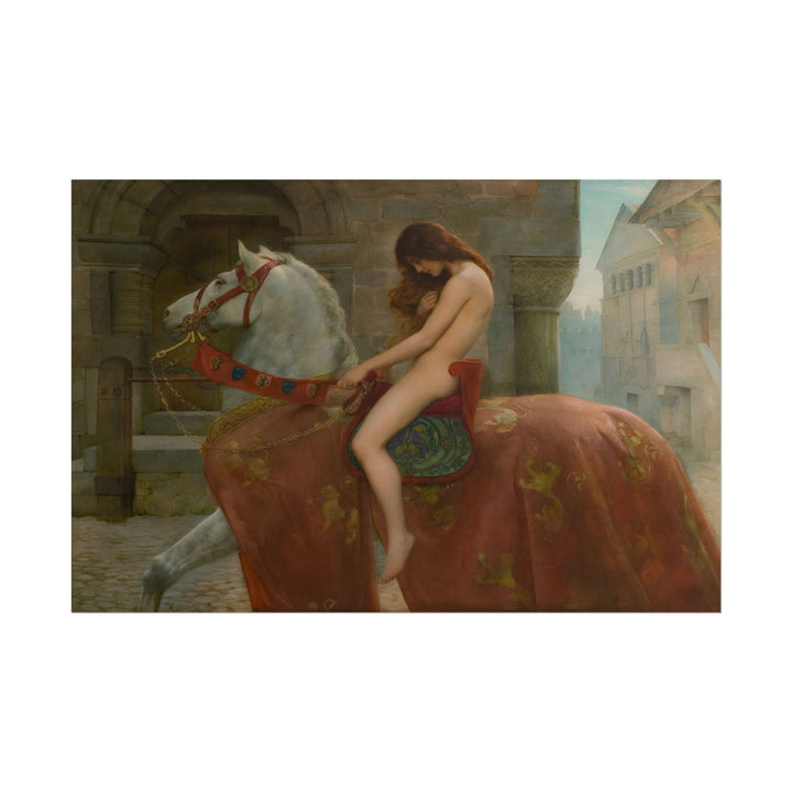 Lady Godiva poster by John Collier  - 12x18 inch print