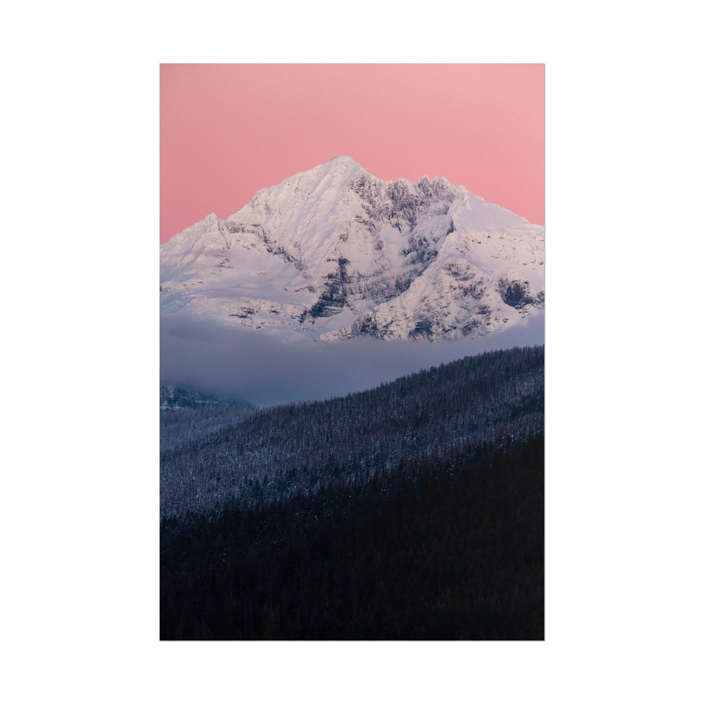 Gunsight Mountain 12″×18″