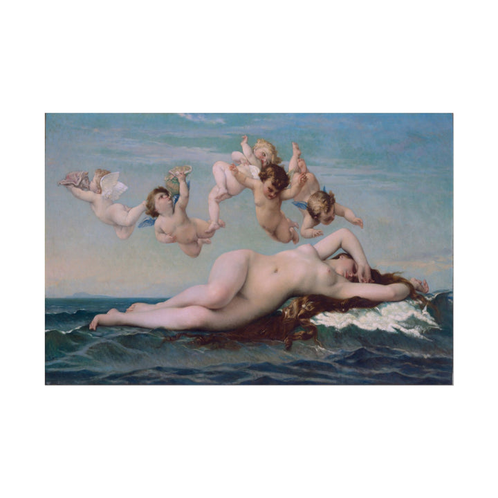The Birth of Venus poster by Alexandre Cabanel  - 12x18 inch print
