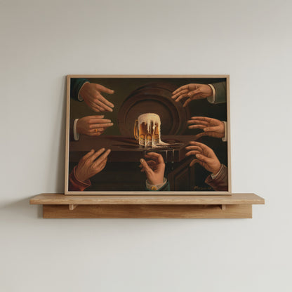 Seven Hands and a Beer