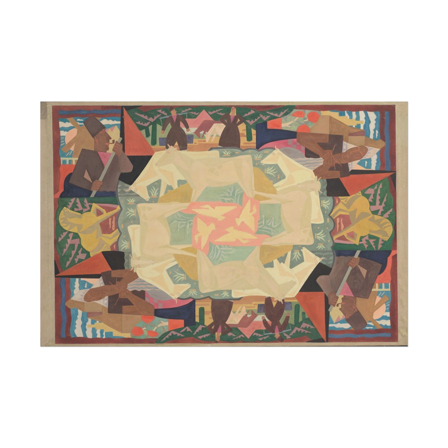 Dutch Tapestry Design "Holland"