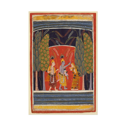 Krishna Making Kubja Beautiful