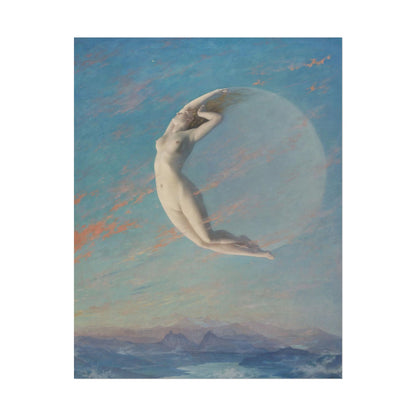 Selene poster by Albert Aublet - 11x14 inch print