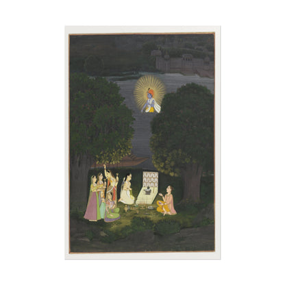 Divine Krishna Art Print