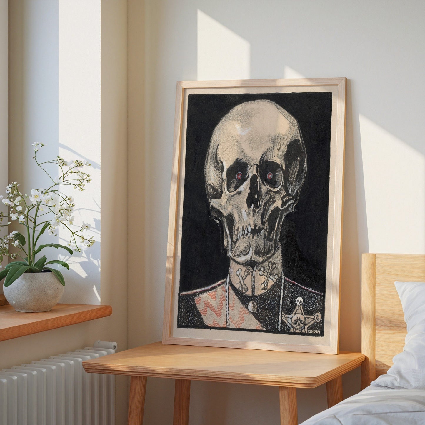 Skull Art Print