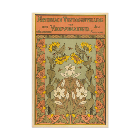 Vintage Women's Labor Exhibition Print