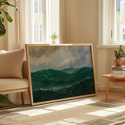 Ship on Rough Seas