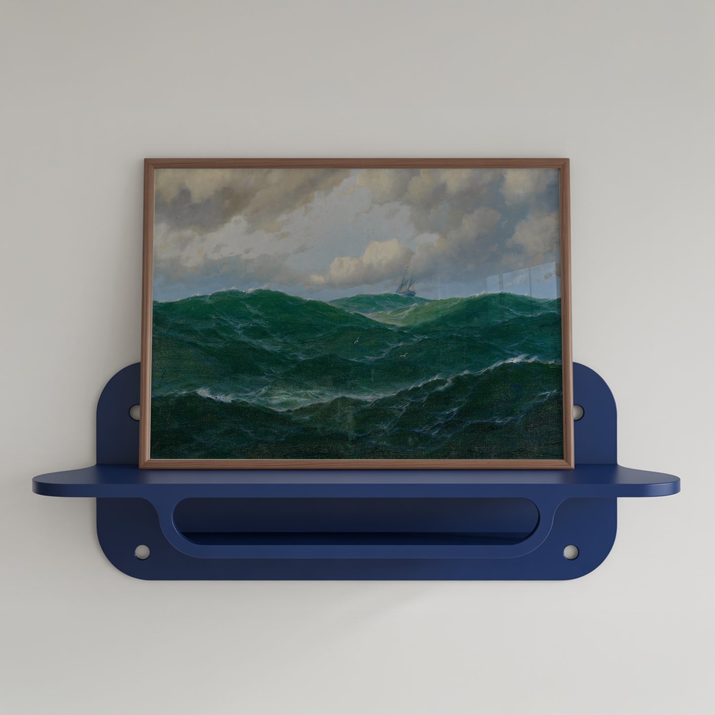 Ship on Rough Seas