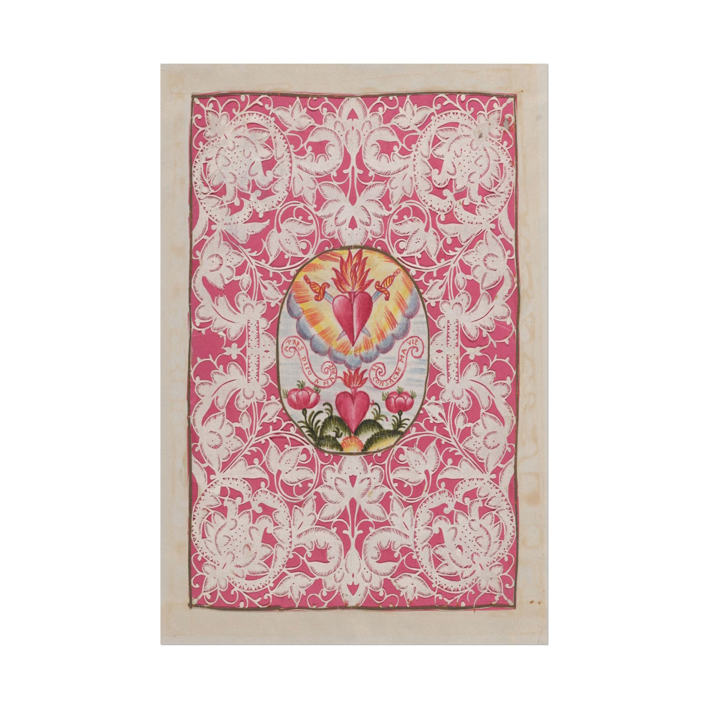 Sacred Heart Canivet 12″×18″
