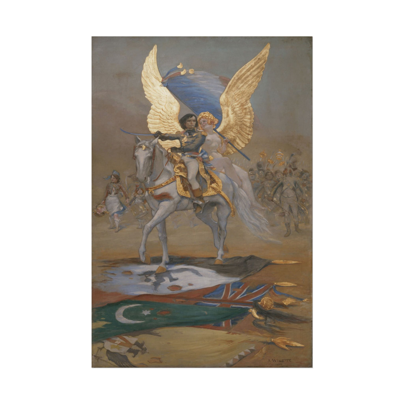 À Bonaparte 12″×18″