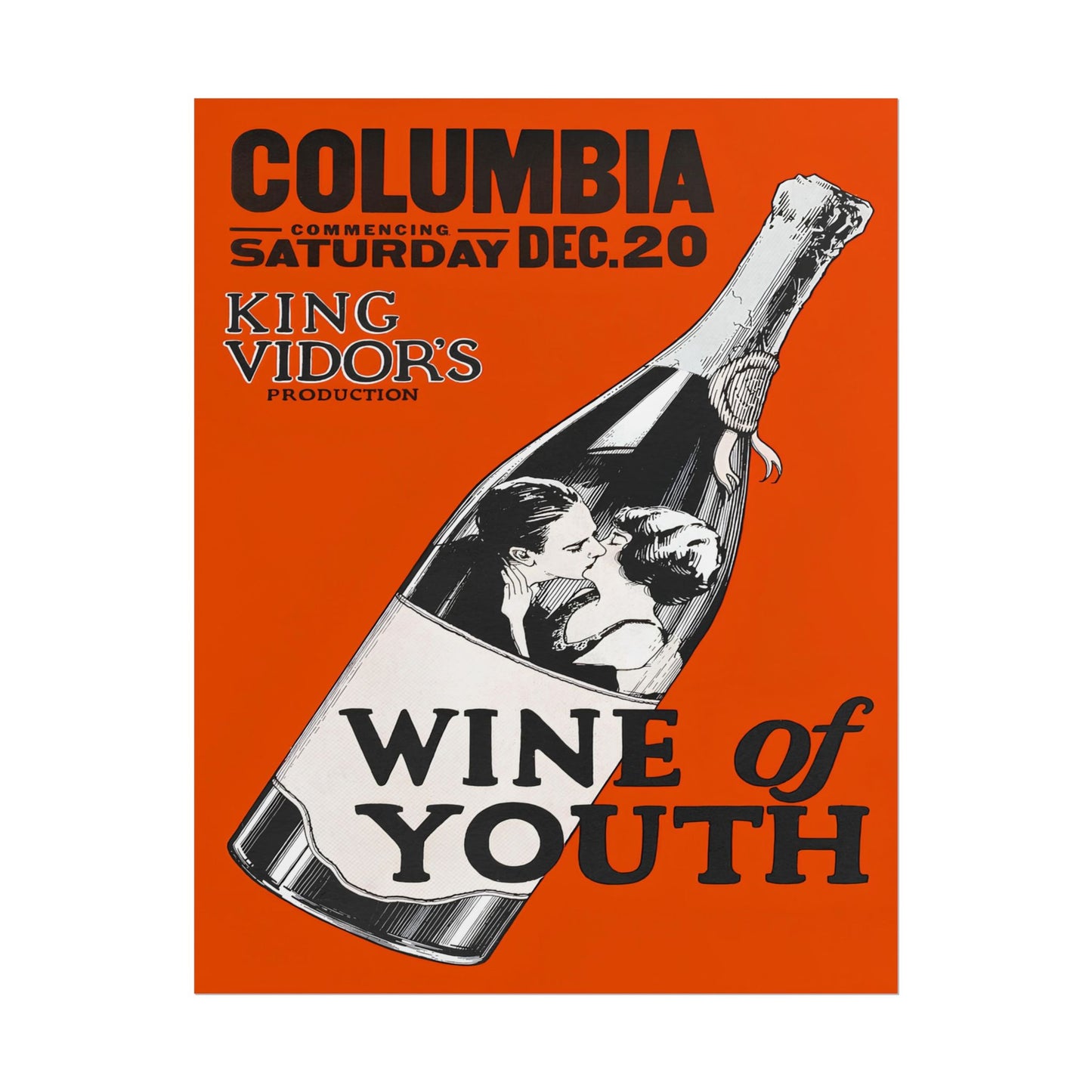 Wine of Youth poster by Metro Goldwyn Mayer - 11x14 inch print