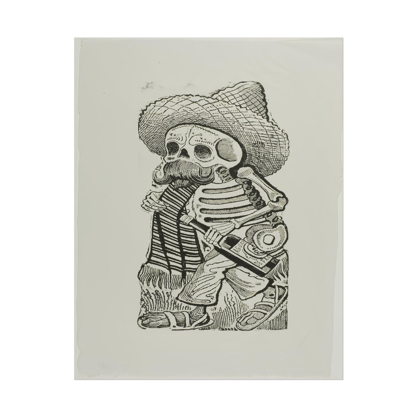Calavera of Francisco Madero 11″×14″