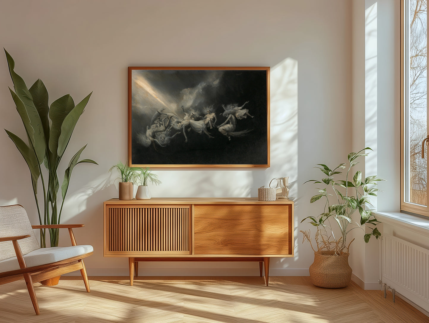 Lightning Struck a Flock of Witches