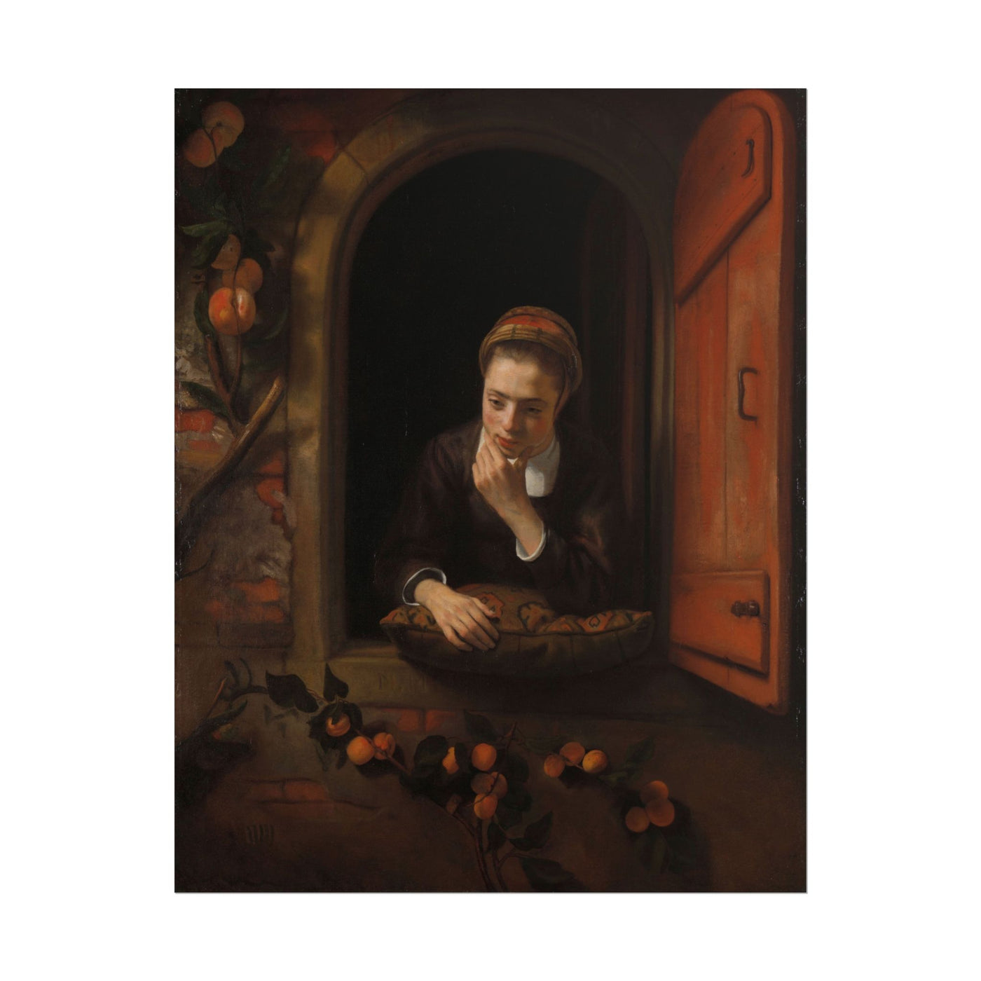 Girl at a Window 11″×14″
