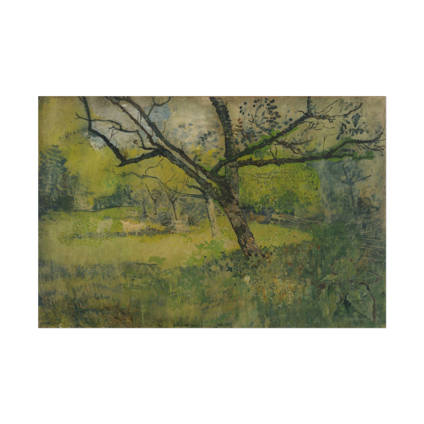 Serene Nature Art Print 18″×12″