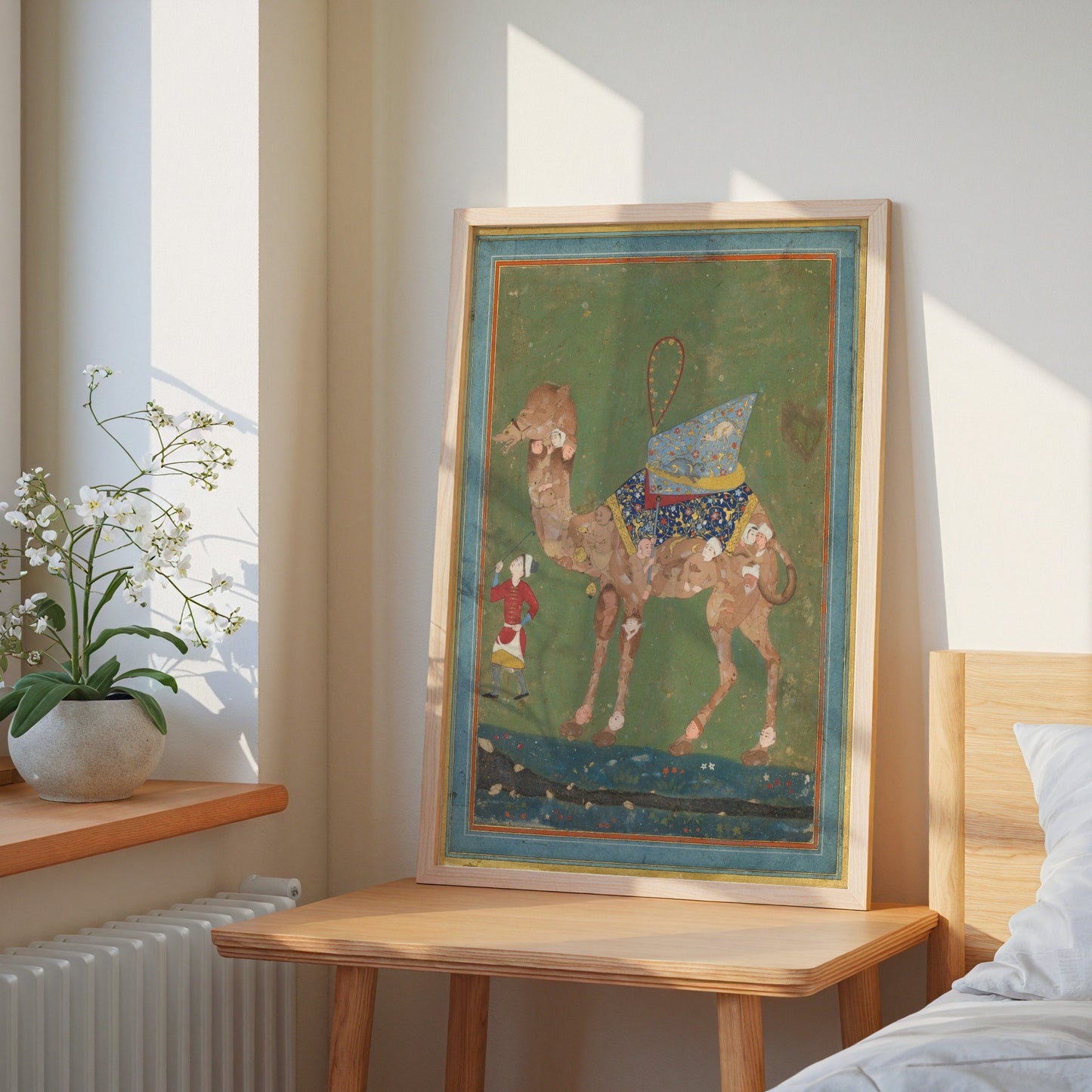 Composite Camel with Attendant