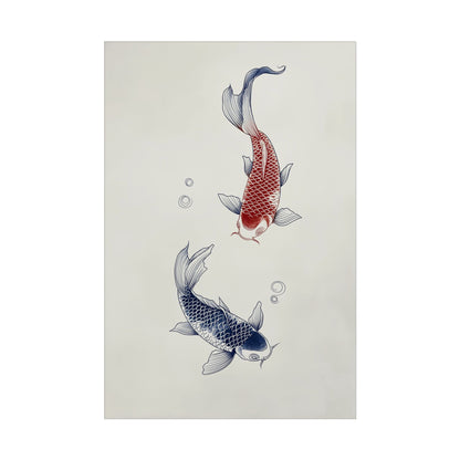 Serene Koi Dance