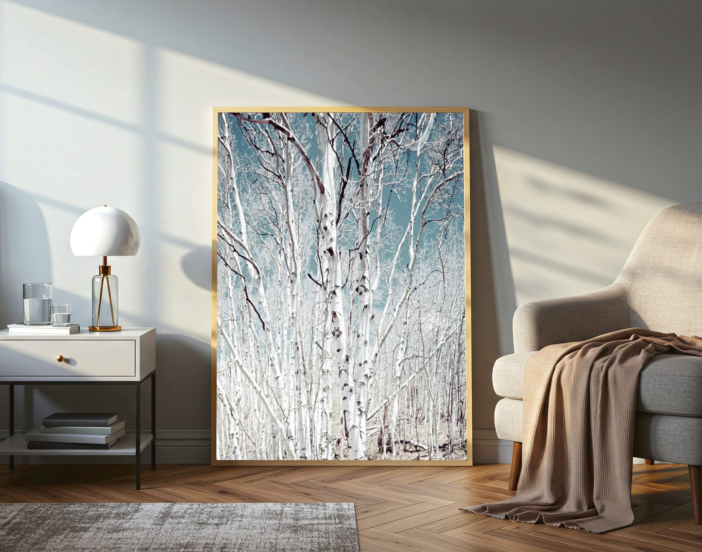 Birch Trees in Utah High Country