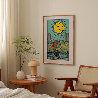 The Moon - Tarot Card