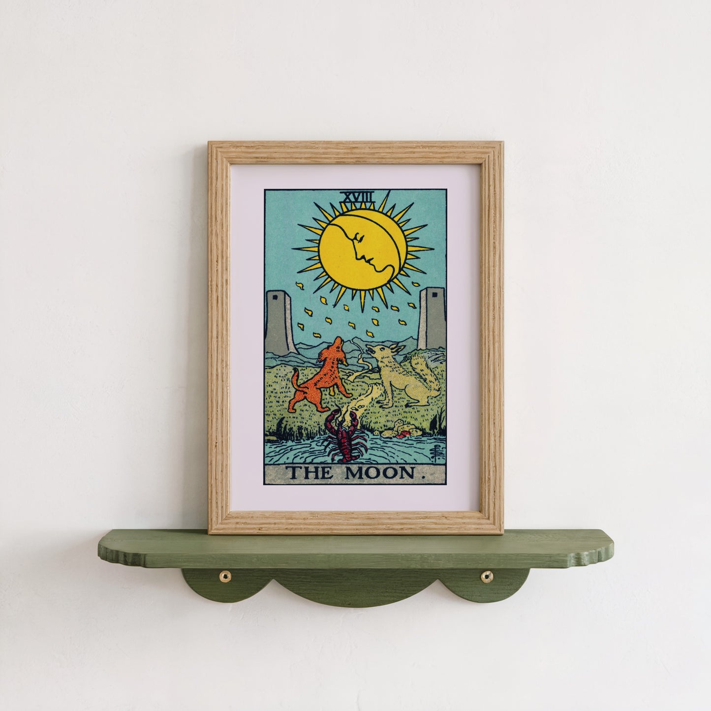 The Moon - Tarot Card