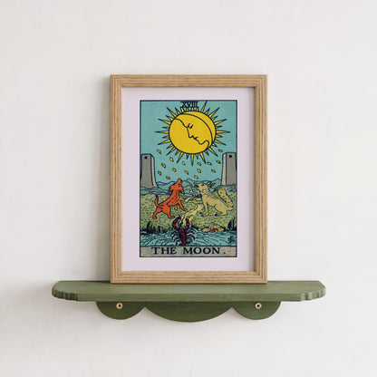 The Moon - Tarot Card