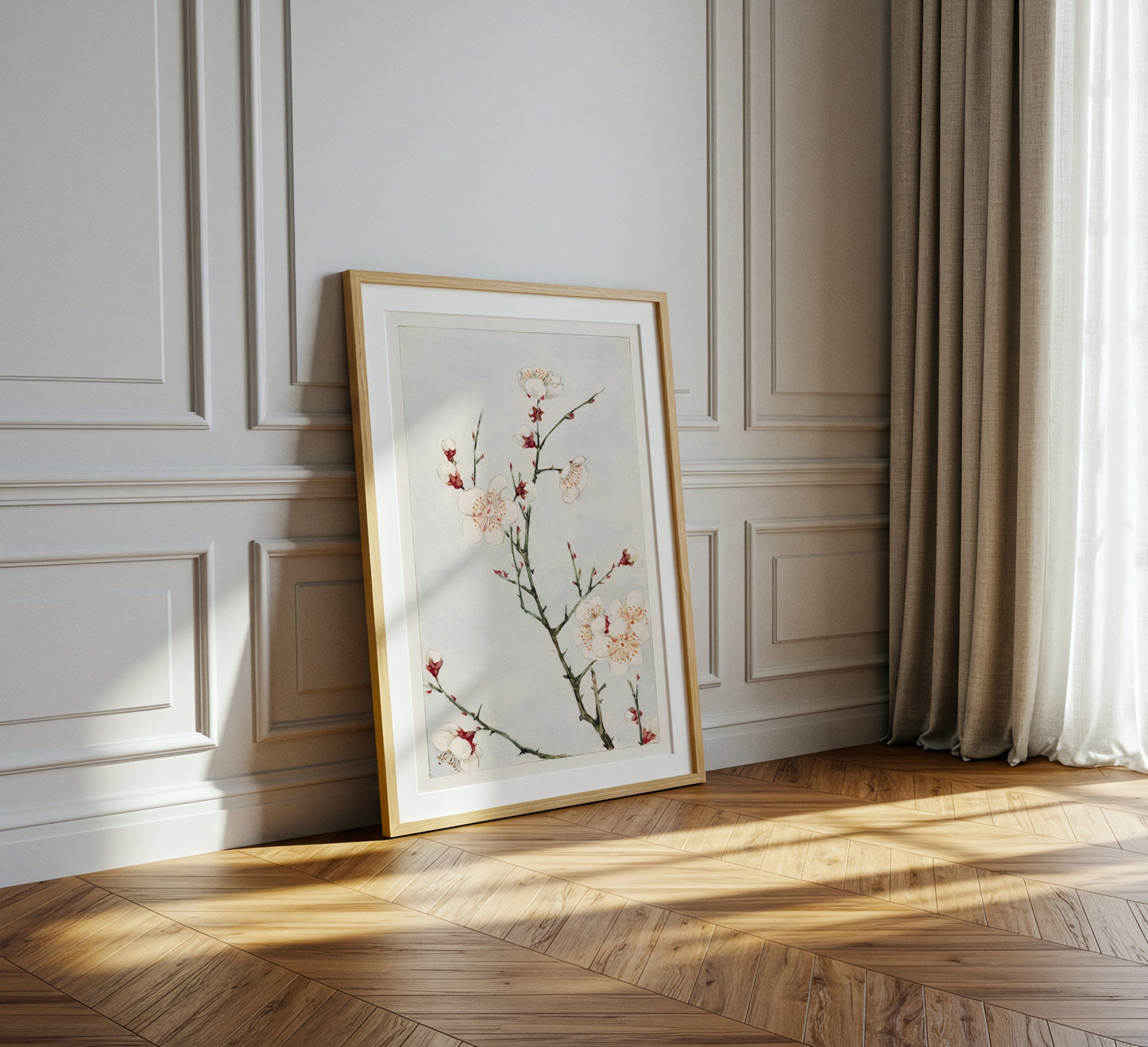 Plum Branches with Blossoms