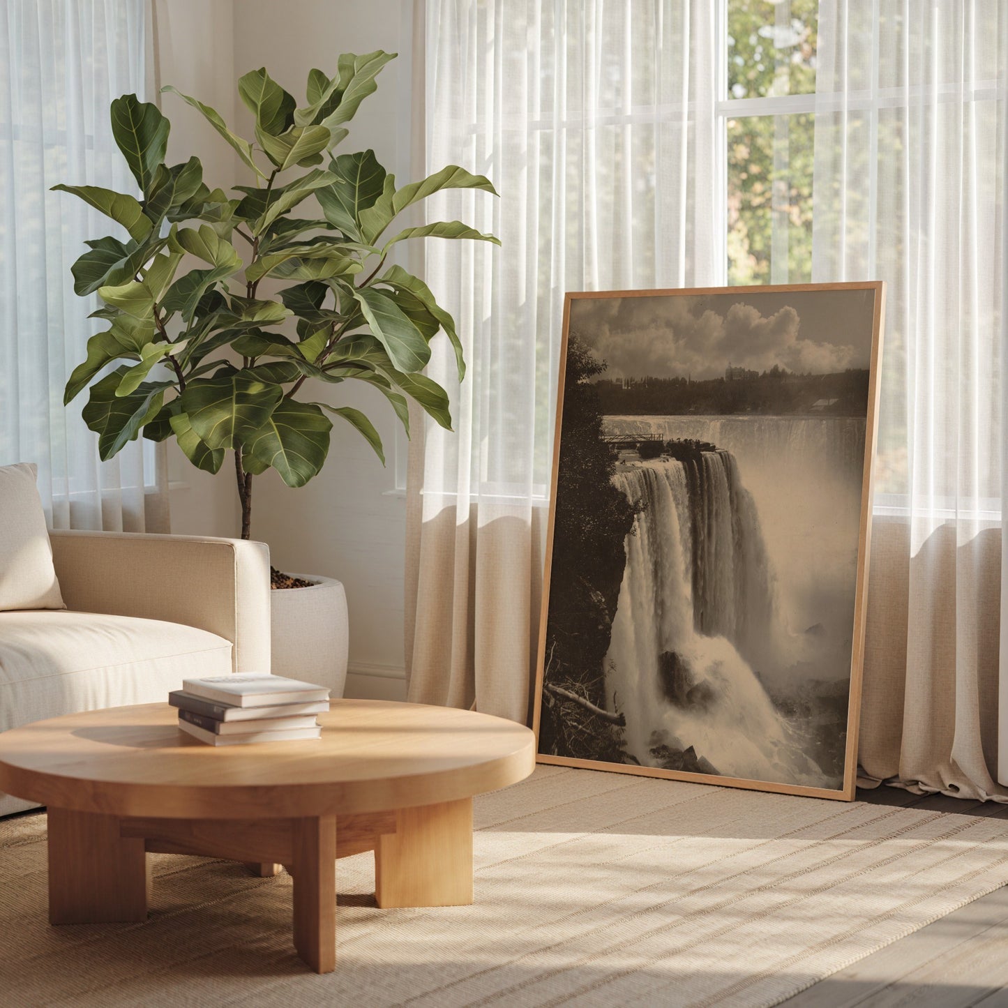 View of the Niagara Falls