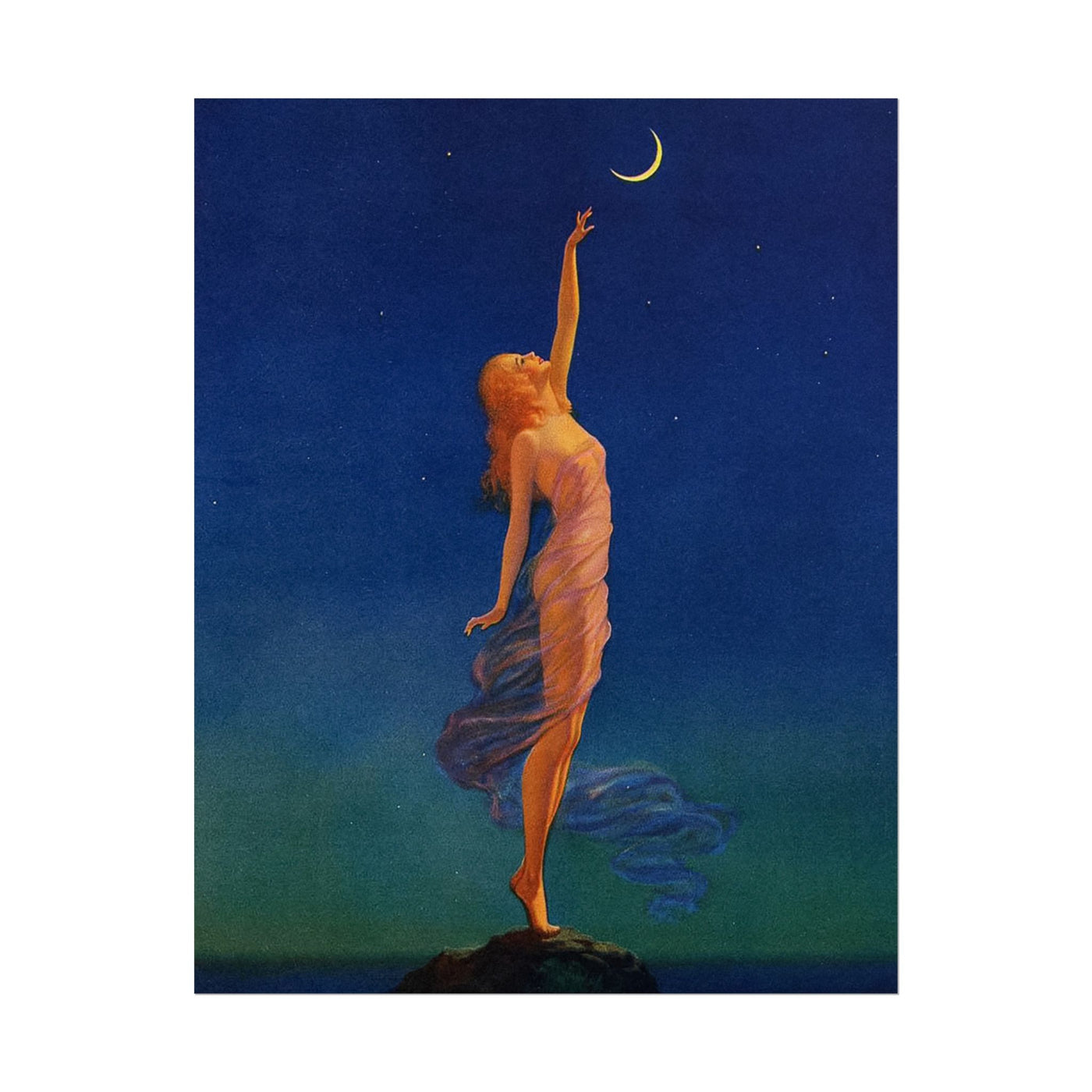 Reaching for the Moon 11″×14″