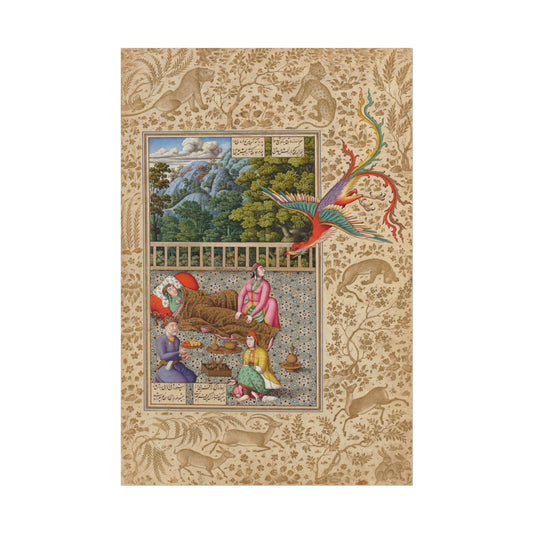 The Simurgh Arrives to Assist with the Birth of Rustam poster by Kawase Hasui & Watanabe Shozaburo - 12x18 inch print