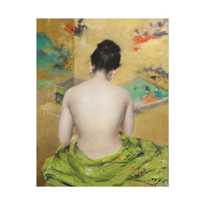 Study of Flesh Color and Gold poster by William Merritt Chase - 11x14 inch print